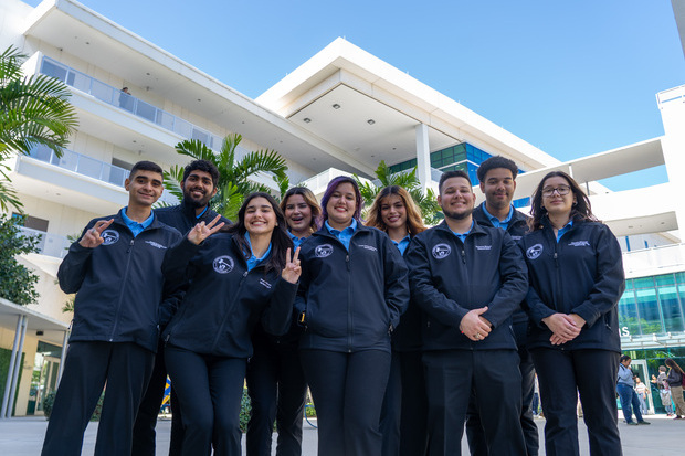 Induction ceremony for newly appointed student government officers