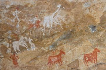 Cave drawings